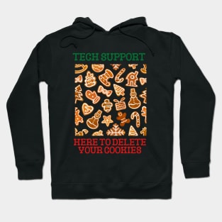 Funny Christmas Tech Support Hoodie